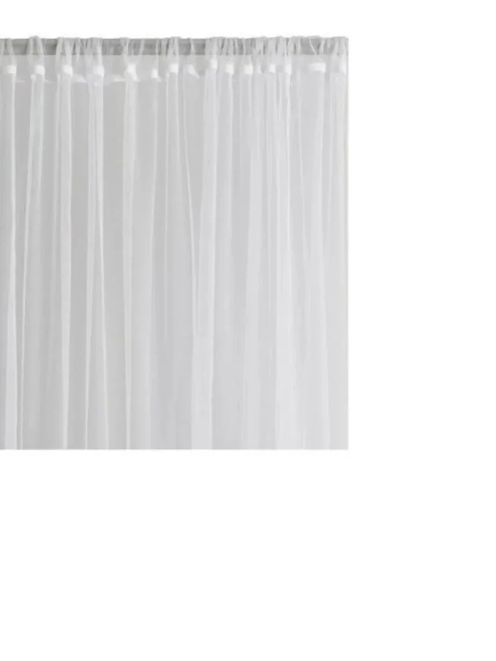 6 Panel White Netting mosquito Curtain ikea